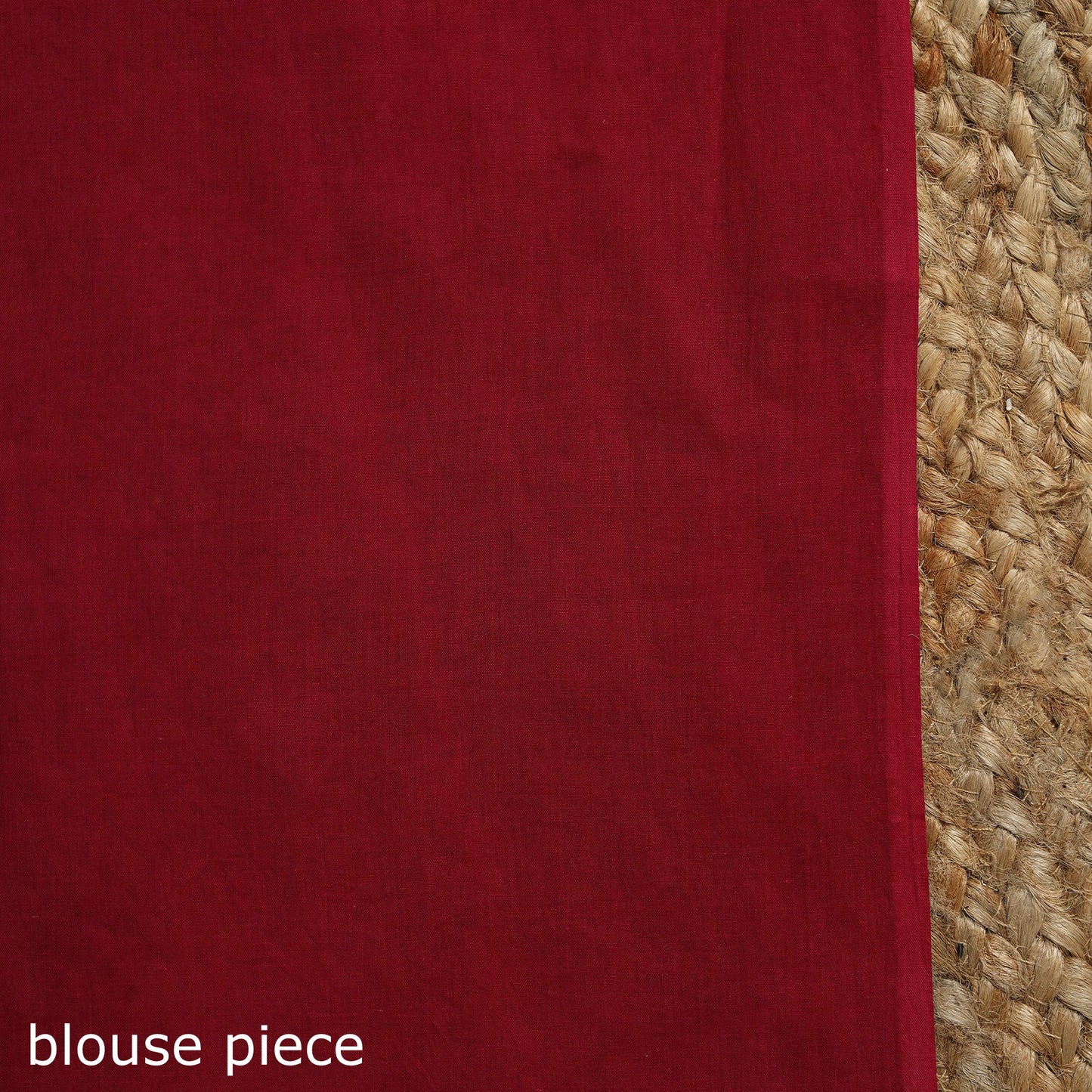 Red - mul cotton hand batik saree 02 - handcrafted