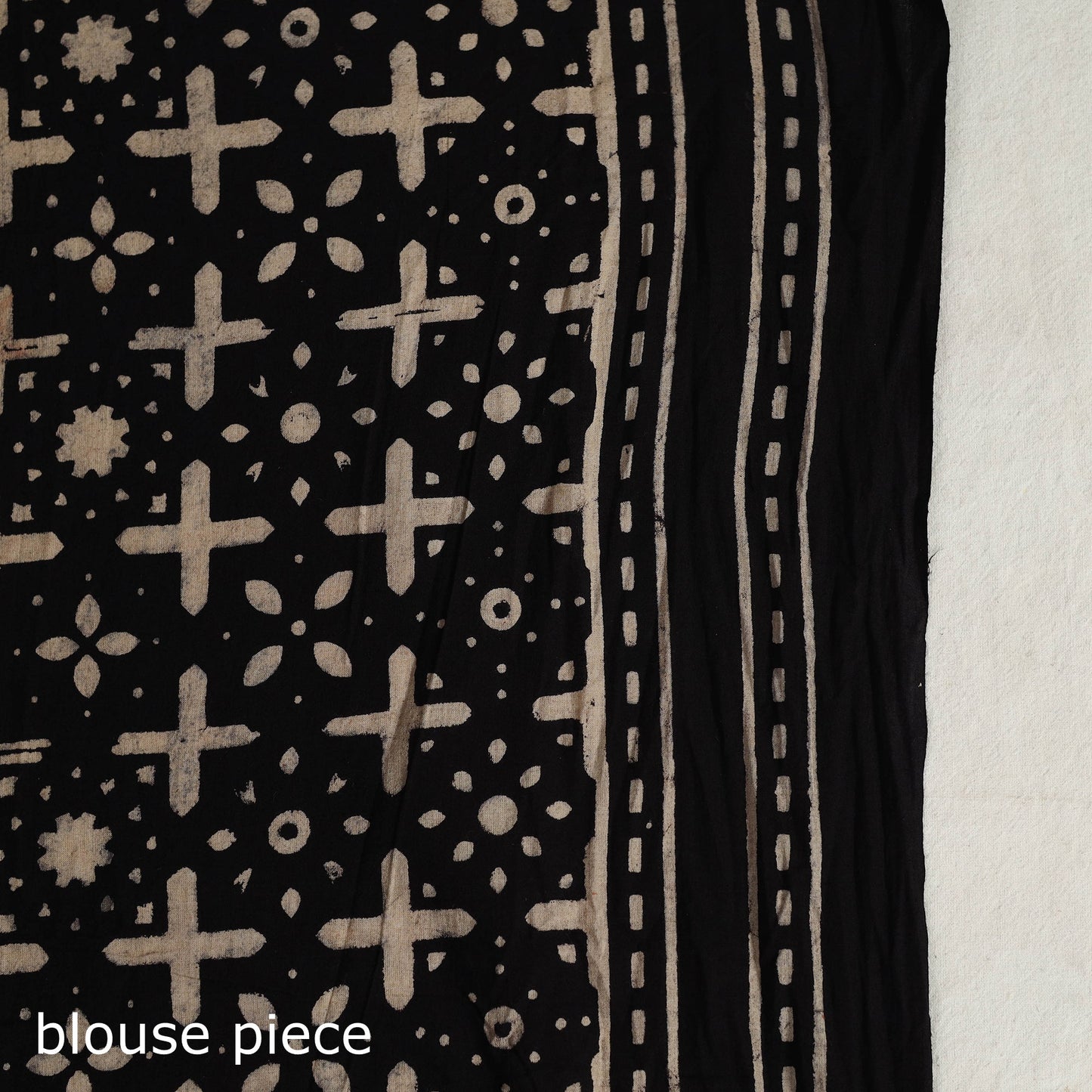  Red Mul Cotton Block Print Ajrakh Saree