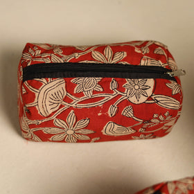  Red Multipurpose Handmade Toiletry Bags (Set of 3)