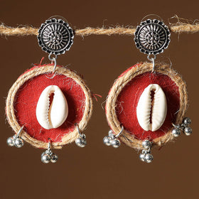 Naaz Jute Fabart Handmade Earrings
