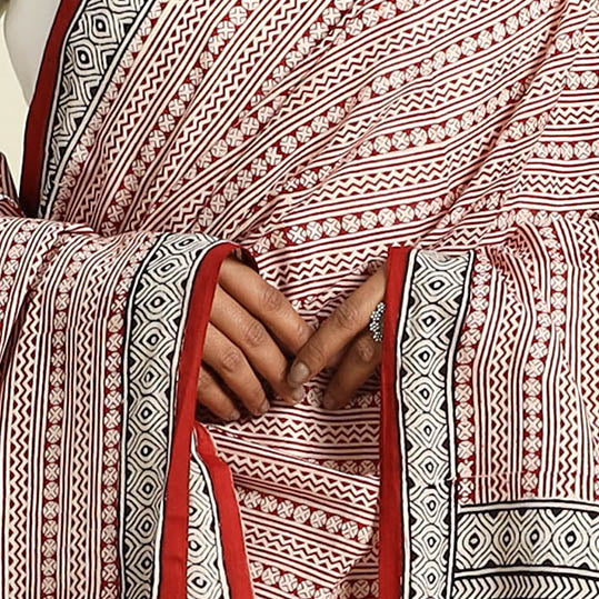 Buy Natural Dye Mul Cotton Bagh Print Dupatta