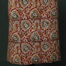 Natural dyed block print cotton pedana kalamkari 2pc