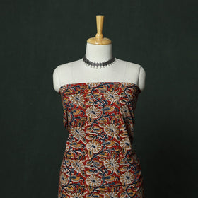 Natural dyed block print cotton pedana kalamkari 2pc