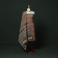Natural dyed block print cotton pedana kalamkari 2pc