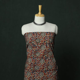 Natural dyed block print cotton pedana kalamkari 2pc