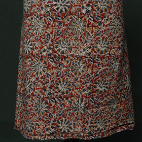 Natural dyed block print cotton pedana kalamkari 2pc