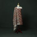 Natural dyed block print cotton pedana kalamkari 2pc