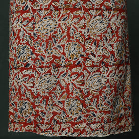 Natural dyed block print cotton pedana kalamkari 2pc