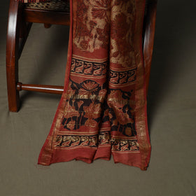 Natural dyed block print maheshwari silk bagru ajrakh 3pc