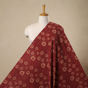 Natural dyed cotton bindaas hand fabric 03 - handcrafted