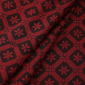 Natural dyed cotton hand bagh fabric 06 - handcrafted