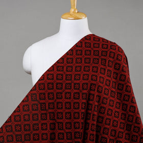 Natural dyed cotton hand bagh fabric 06 - handcrafted