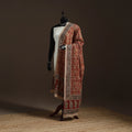 Natural dyed cotton pedana kalamkari dupatta 01