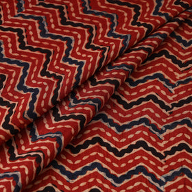 Natural dyed dola silk hand fabric 67 - handcrafted