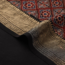 Natural dyed dola silk hand fabric 05 - handcrafted