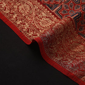 Natural dyed dola silk hand fabric 19 - handcrafted