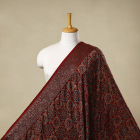 Natural dyed dola silk hand fabric 25 - handcrafted