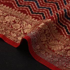 Natural dyed dola silk hand fabric 32 - handcrafted