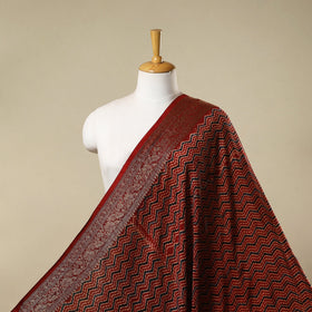 Natural dyed dola silk hand fabric 32 - handcrafted