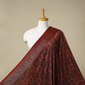 Natural dyed dola silk hand fabric 33 - handcrafted