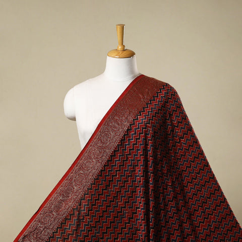 Natural dyed dola silk hand fabric 65 - handcrafted