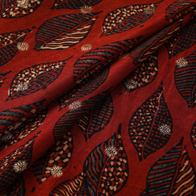 Natural dyed dola silk jacquard buti fabric 07 - handcrafted