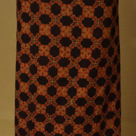 Red - natural dyed hand 3pc unstitched dress material 15