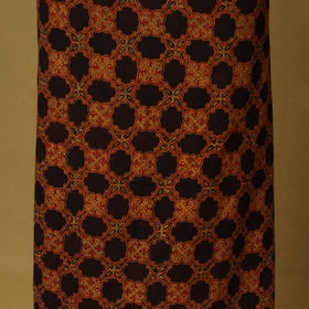 Red - natural dyed hand 3pc unstitched dress material 15