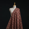 Natural dyed hand block print cotton kalamkari fabric 18