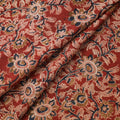 Natural dyed hand cotton pedana kalamkari fabric 04