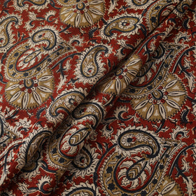 Natural dyed hand block print cotton pedana kalamkari