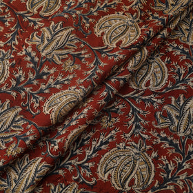 Natural dyed hand block print cotton pedana kalamkari