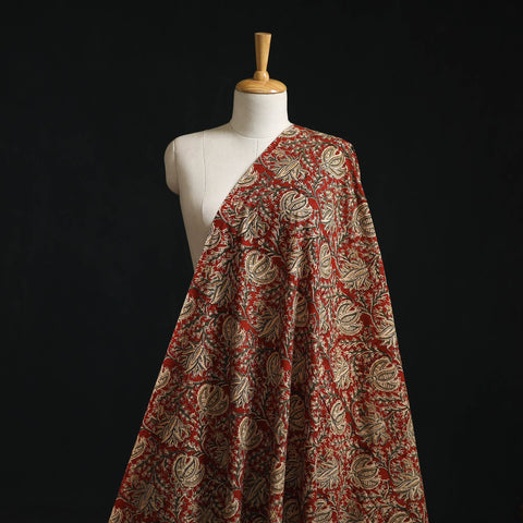 Natural dyed hand block print cotton pedana kalamkari