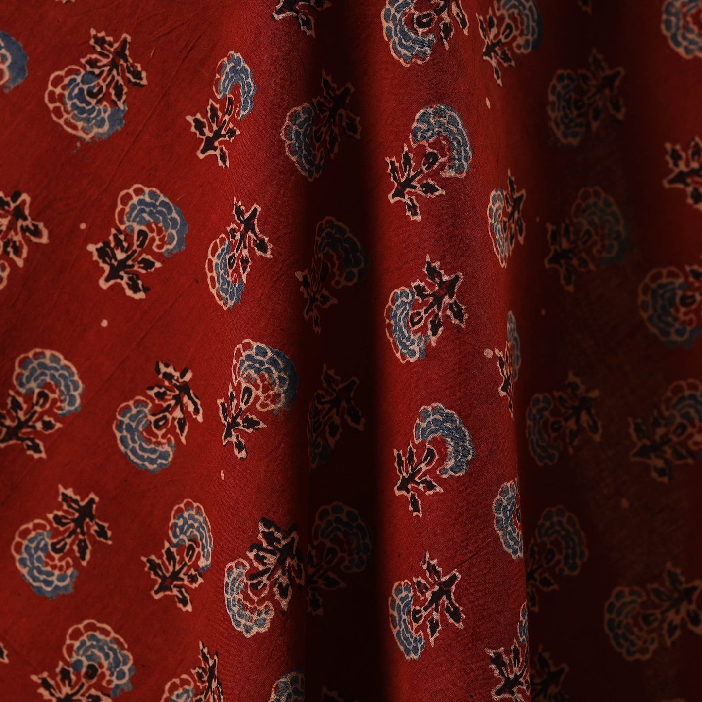 Natural dyed hand cotton fabric 02 - handcrafted