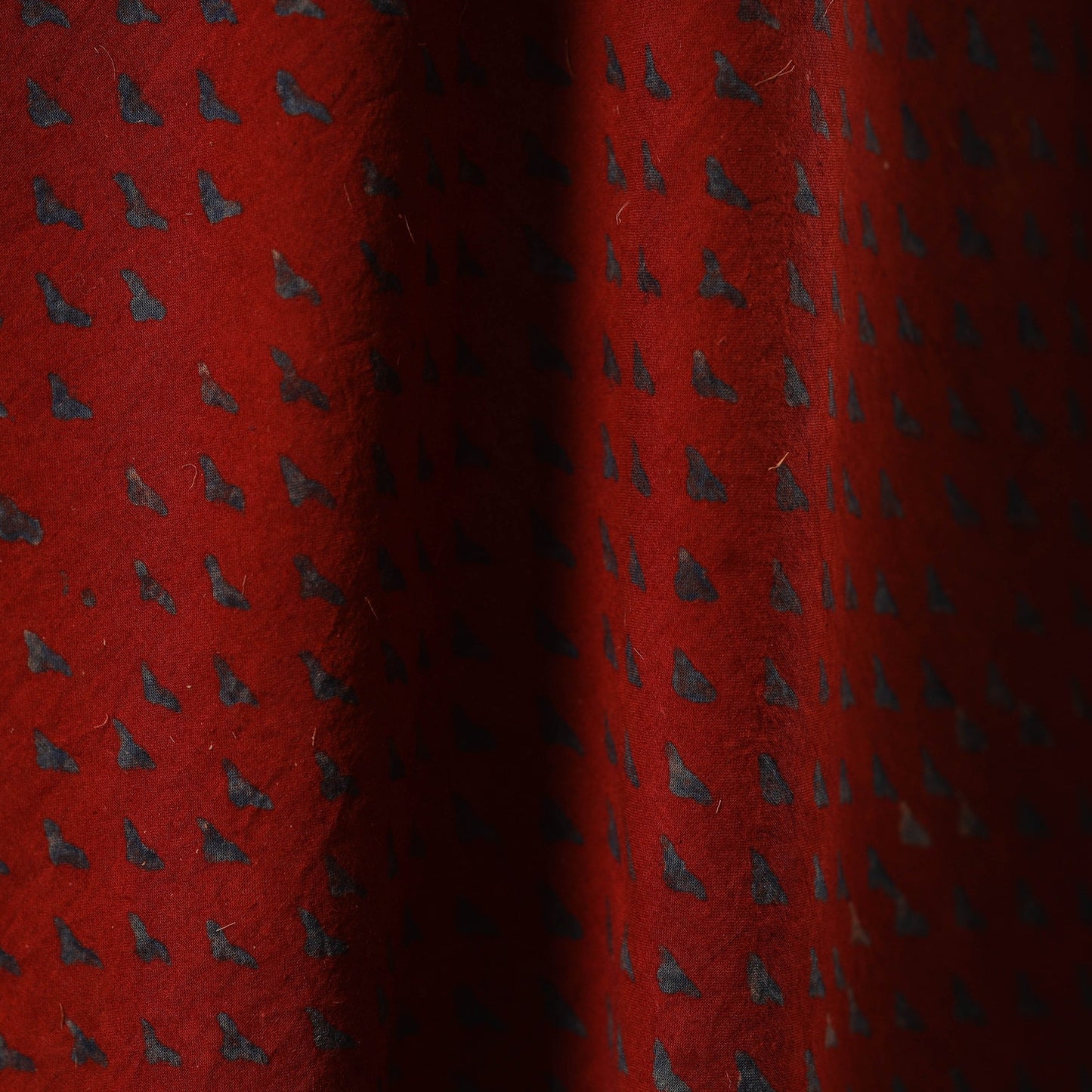 Natural dyed hand cotton fabric 18 - handcrafted