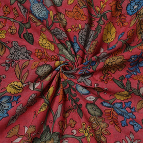 Natural dyed handloom chanderi silk handpainted