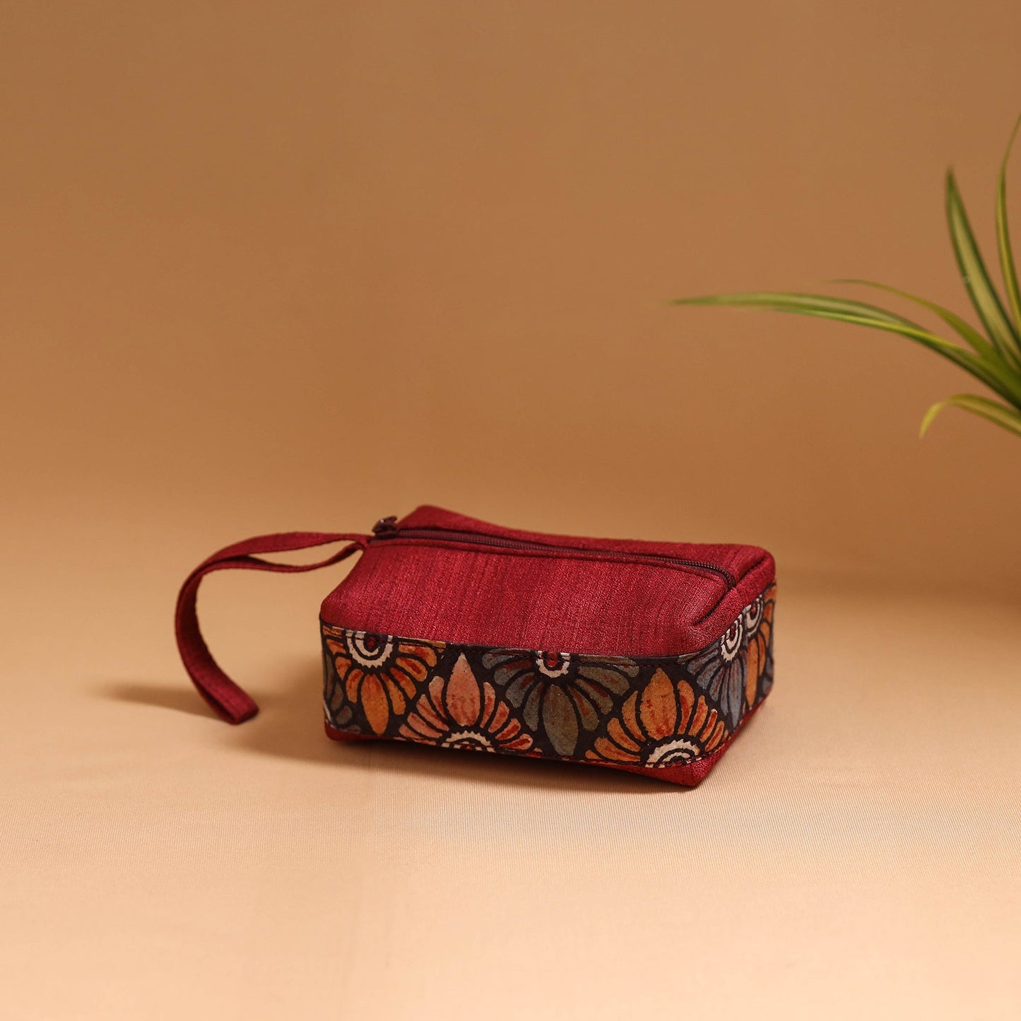 Natural dyed handpainted kalamkari multipurpose