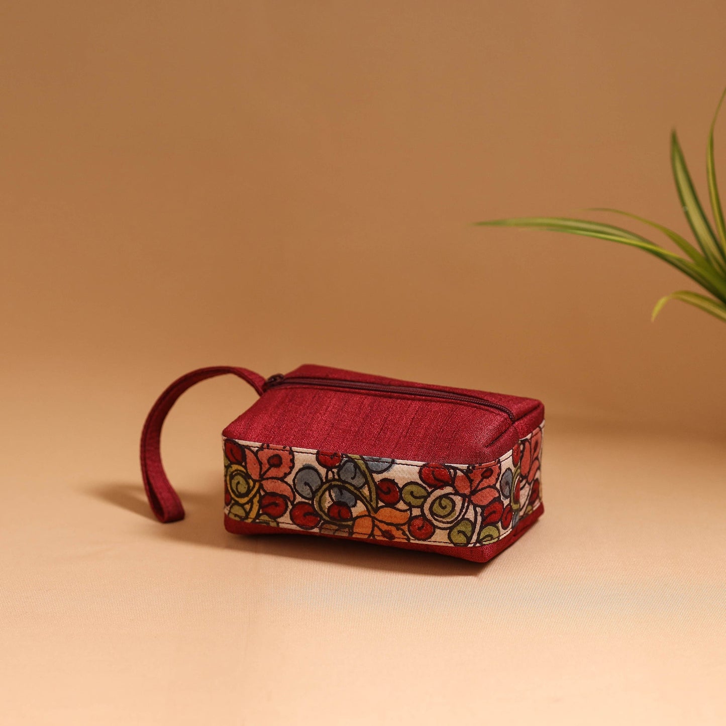 Natural dyed handpainted kalamkari multipurpose