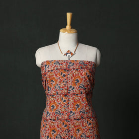 Natural dyed kalamkari hand block print cotton 2pc