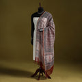 Natural dyed kota doria cotton hand block bagh print