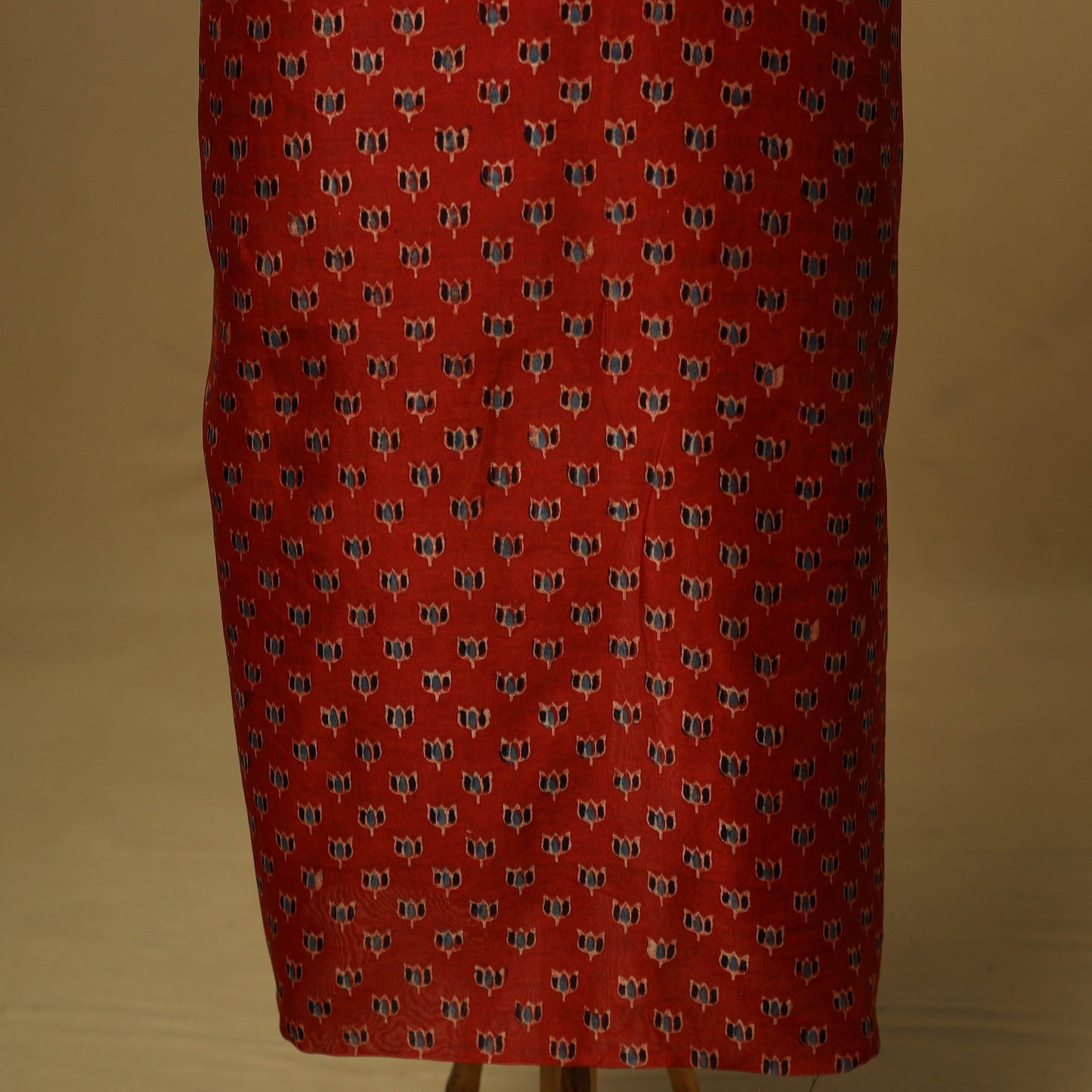 Natural dyed maheshwari silk 2pc unstitched dress material