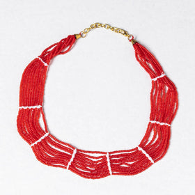  Neemuch Handmade Beadwork Necklace by Pushpa Harit Online at iTokri.com