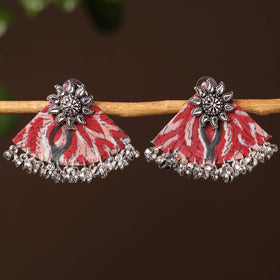 Buy Nikhat Handcrafted GS Fabart Earrings Online