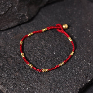 Odisha Dokra Threadwork Tribal Anklet 