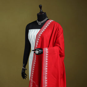 Odisha handloom cotton sambalpuri dupatta 10 - handcrafted