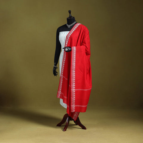 Odisha handloom cotton sambalpuri dupatta 10 - handcrafted