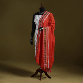 Odisha ikat cotton sambalpuri dupatta 06 - handcrafted
