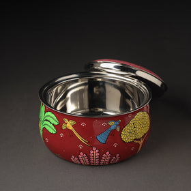  Odisha Pattachitra Painting Stainless Steel Toral Khalbatta Dholak 