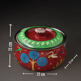  Odisha Pattachitra Painting Stainless Steel Toral Khalbatta Dholak 