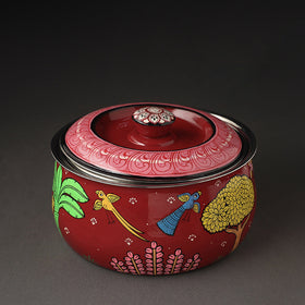  Odisha Pattachitra Painting Stainless Steel Toral Khalbatta Dholak 